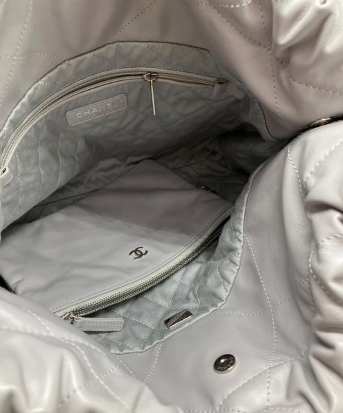 CHANEL（シャネル）CHANEL (シャネル) シャネル22 SMALL/スモール グレー サイズ:SMALL/スモールの古着・服飾アイテム