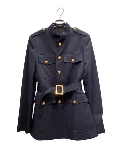 CELINE（セリーヌ）CELINE (セリーヌ) サファリ ミリタリー ジャケット ネイビー サイズ:36の古着・服飾アイテム