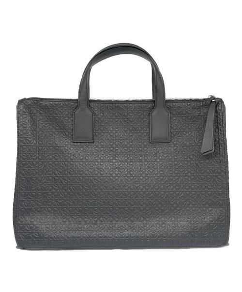 LOEWE（ロエベ）LOEWE (ロエベ) アナグラム ビジネスバッグ ブラックの古着・服飾アイテム