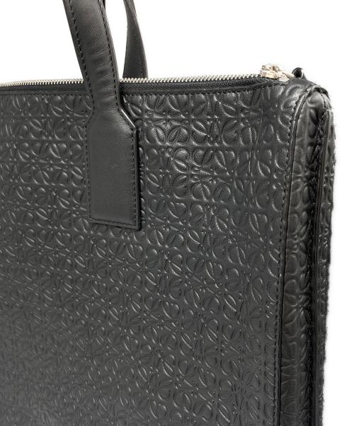 LOEWE（ロエベ）LOEWE (ロエベ) アナグラム ビジネスバッグ ブラックの古着・服飾アイテム