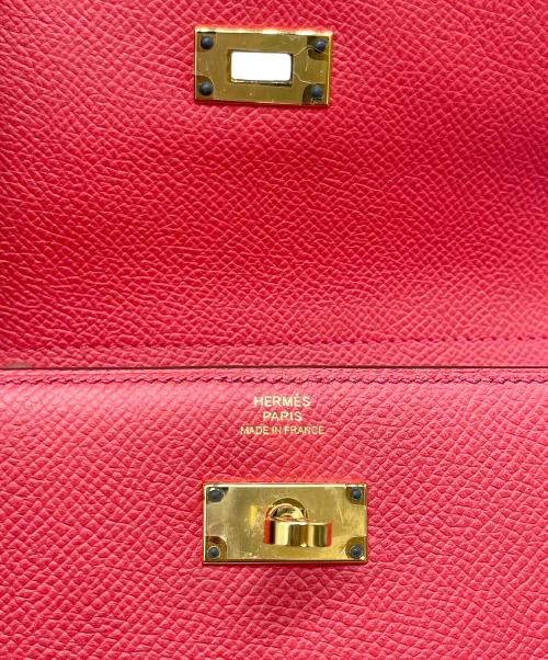 HERMES（エルメス）HERMES (エルメス) ケリーウォレット ミディアム レッド系 サイズ:ミディアムの古着・服飾アイテム