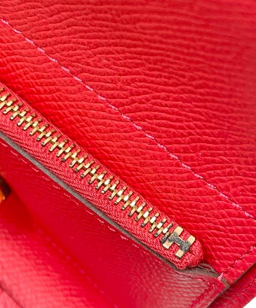 HERMES（エルメス）HERMES (エルメス) ケリーウォレット ミディアム レッド系 サイズ:ミディアムの古着・服飾アイテム