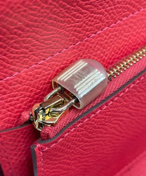 HERMES（エルメス）HERMES (エルメス) ケリーウォレット ミディアム レッド系 サイズ:ミディアムの古着・服飾アイテム