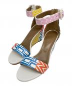 HERMESエルメス）の古着「アカプルコ ウェッジソール サンダル」｜マルチカラー