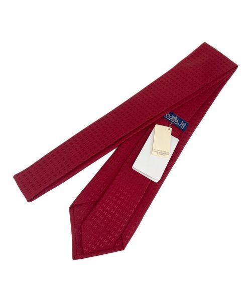 HERMES（エルメス）HERMES (エルメス) Hロゴ シルク ネクタイ レッド サイズ:不明 未使用品の古着・服飾アイテム