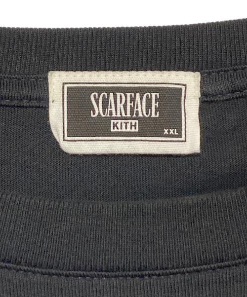 KITH（キス）KITH (キス) For Scarface Tony Montana Long Sleeve Tee ブラック サイズ:XXLの古着・服飾アイテム