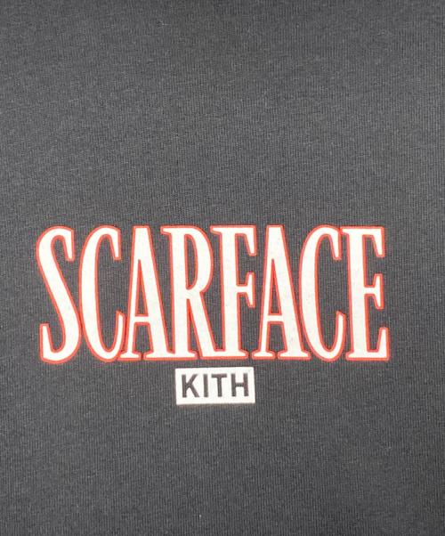 KITH（キス）KITH (キス) For Scarface Tony Montana Long Sleeve Tee ブラック サイズ:XXLの古着・服飾アイテム