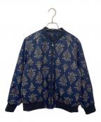 ANTEPRIMAアンテプリマ）の古着「総柄中綿ブルゾン」｜ネイビー