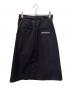 MIU MIU (ミュウミュウ) ロゴデザイン ベルト付きスカート ネイビー サイズ:38：25000円