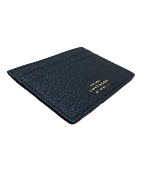 SMYTHSON（スマイソン）SMYTHSON (スマイソン) カードケース ブラックの古着・服飾アイテム