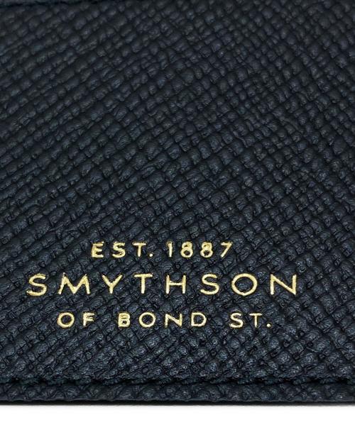 SMYTHSON（スマイソン）SMYTHSON (スマイソン) カードケース ブラックの古着・服飾アイテム