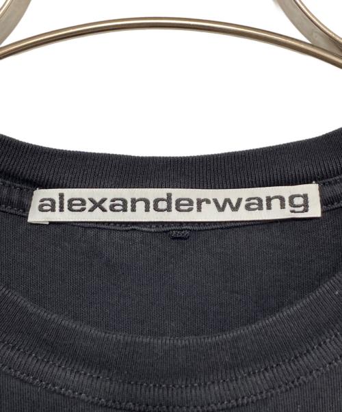 ALEXANDER WANG（アレキサンダー・ワン）ALEXANDER WANG (アレキサンダーワン) 半袖Tシャツ グレー サイズ:Mの古着・服飾アイテム