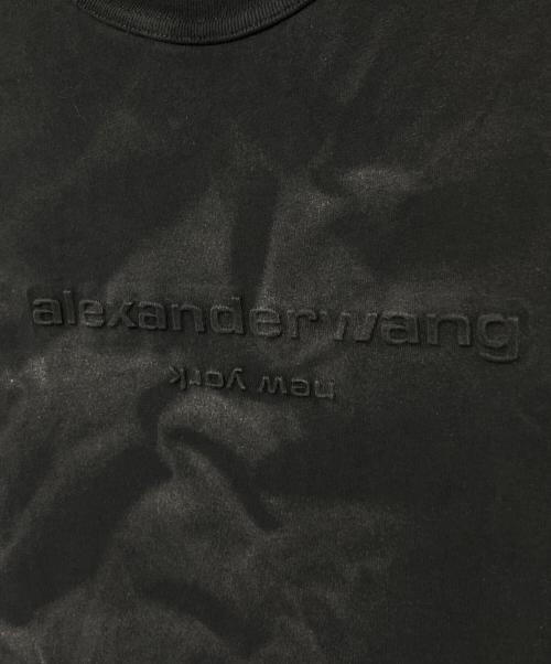 ALEXANDER WANG（アレキサンダー・ワン）ALEXANDER WANG (アレキサンダーワン) 半袖Tシャツ グレー サイズ:Mの古着・服飾アイテム