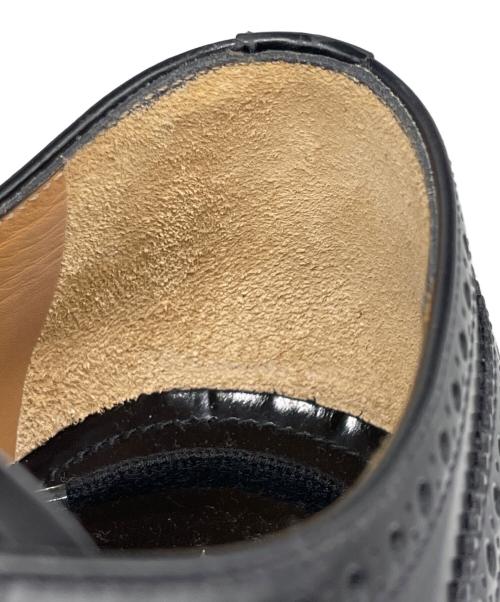 PRADA（プラダ）PRADA (プラダ) プラットフォームダービーウェッジソールシューズ ブラック×ベージュ サイズ:9　1/2の古着・服飾アイテム