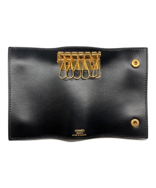 HERMES（エルメス）HERMES (エルメス) セリエ エテュイクレ6 ブラックの古着・服飾アイテム
