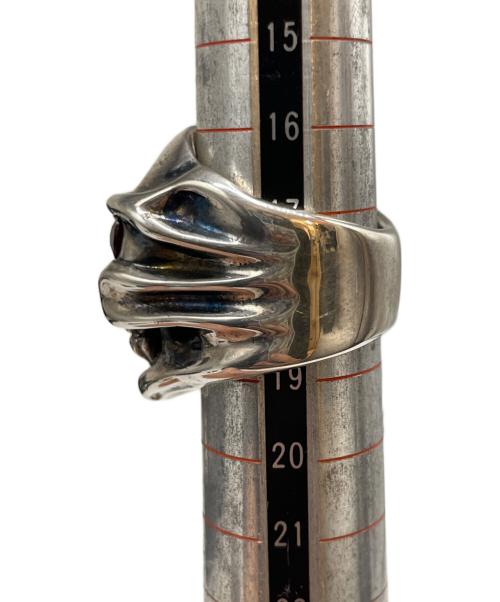 Travis Walker（トラヴィスワーカー）Travis Walker (トラヴィスワーカー) CHOMPS RING シルバー サイズ:18号の古着・服飾アイテム