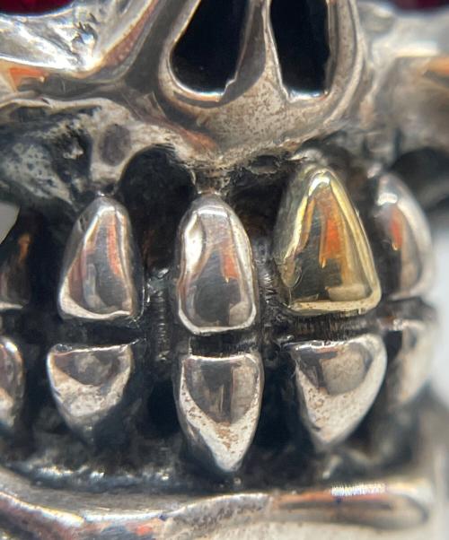 Travis Walker（トラヴィスワーカー）Travis Walker (トラヴィスワーカー) CHOMPS RING シルバー サイズ:18号の古着・服飾アイテム