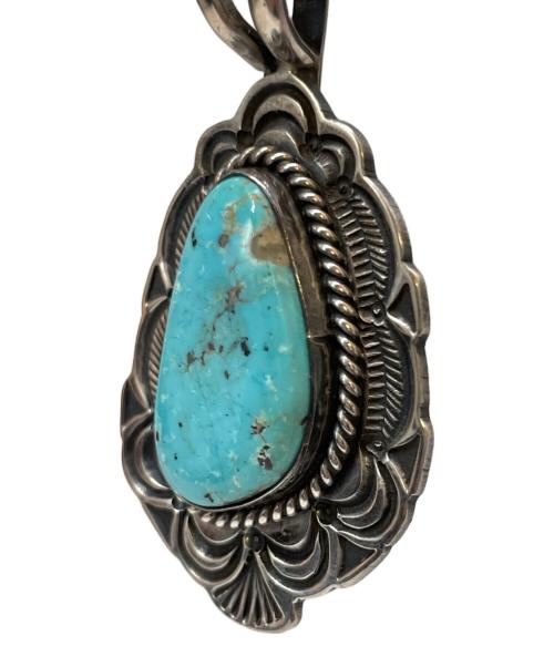 NO BRAND（ノーブランド）NO BRAND (ノーブランド) ナバホターゴイズペンダント シルバーの古着・服飾アイテム