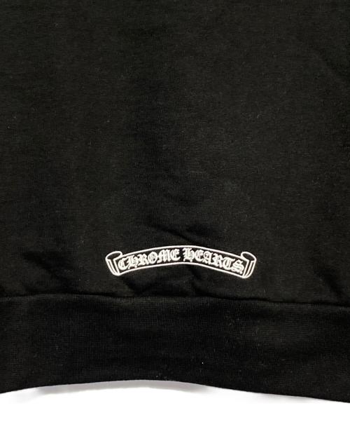 CHROME HEARTS（クロムハーツ）CHROME HEARTS (クロムハーツ) フローラルクロスパーカー ブラック サイズ:XXLの古着・服飾アイテム