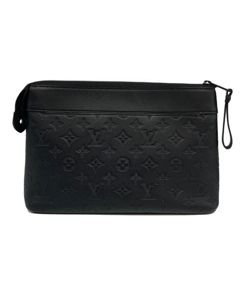 LOUIS VUITTON（ルイ ヴィトン）LOUIS VUITTON (ルイ ヴィトン) ポシェット･ヴォワヤージュ スープル ブラックの古着・服飾アイテム