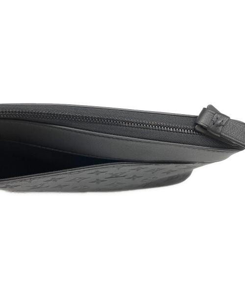 LOUIS VUITTON（ルイ ヴィトン）LOUIS VUITTON (ルイ ヴィトン) ポシェット･ヴォワヤージュ スープル ブラックの古着・服飾アイテム