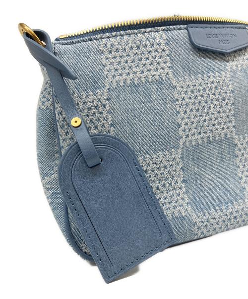 LOUIS VUITTON（ルイ ヴィトン）LOUIS VUITTON (ルイ ヴィトン) ポシェットアクセソワール XL スカイブルーの古着・服飾アイテム