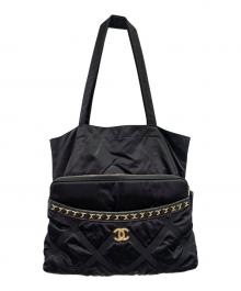CHANEL（シャネル）の古着「ココマーク ナイロントートバッグ」｜ブラック