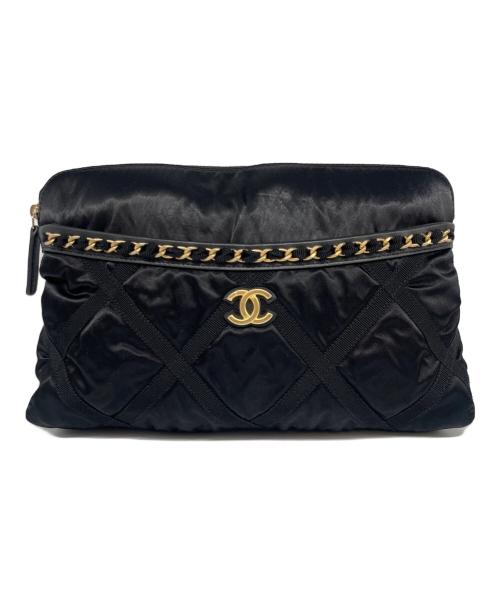 CHANEL（シャネル）CHANEL (シャネル) ココマーク ナイロントートバッグ ブラックの古着・服飾アイテム