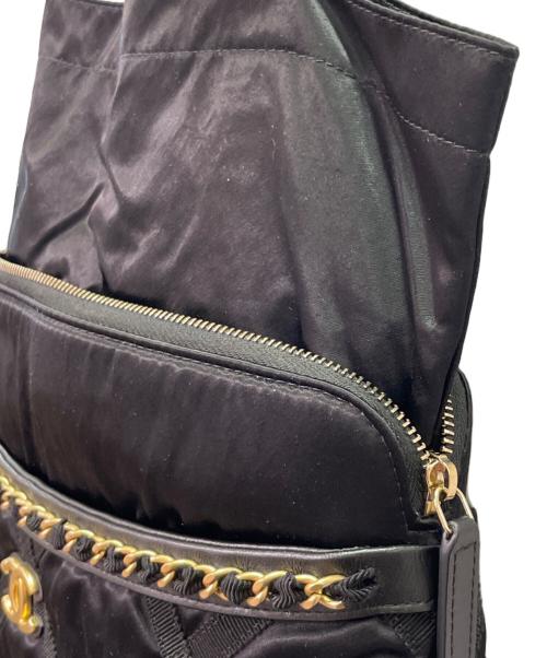 CHANEL（シャネル）CHANEL (シャネル) ココマーク ナイロントートバッグ ブラックの古着・服飾アイテム