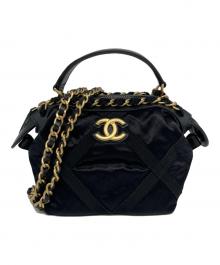 CHANEL（シャネル）の古着「ココマークミニチェーンショルダーバッグ」｜ブラック