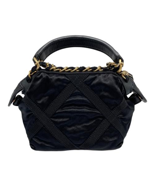 CHANEL（シャネル）CHANEL (シャネル) ココマークミニチェーンショルダーバッグ ブラックの古着・服飾アイテム