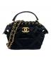 CHANEL（シャネル）の古着「ココマークミニチェーンショルダーバッグ」｜ブラック