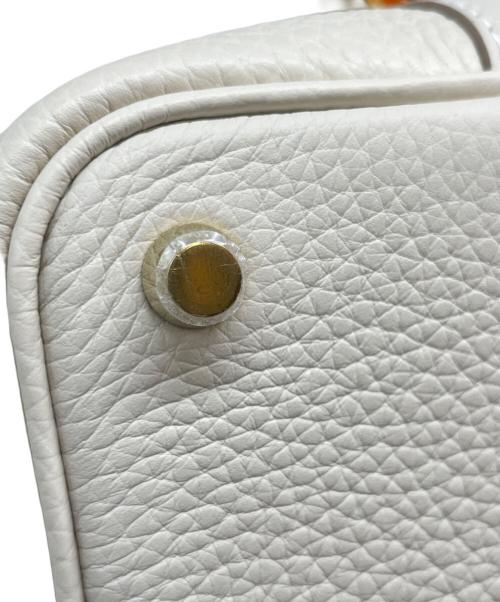 HERMES（エルメス）HERMES (エルメス) ピコタン PM/ゴールド金具/トリヨンクレマンス/クレ/K刻印 クレ サイズ:PＭ 未使用品の古着・服飾アイテム