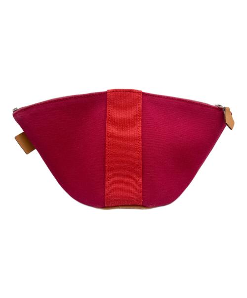 HERMES（エルメス）HERMES (エルメス) パルミール ハンドポーチ レッドの古着・服飾アイテム