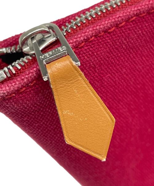 HERMES（エルメス）HERMES (エルメス) パルミール ハンドポーチ レッドの古着・服飾アイテム