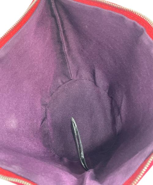 HERMES（エルメス）HERMES (エルメス) パルミール ハンドポーチ レッドの古着・服飾アイテム