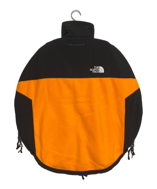 MM6 Maison Margiela（エムエムシックスメゾンマルジェラ）MM6 Maison Margiela (エムエムシックスメゾンマルジェラ) THE NORTH FACE (ザ ノース フェイス) サークルフリースベスト ブラック×オレンジ サイズ:S 未使用品の古着・服飾アイテム