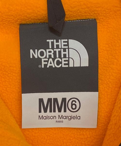 MM6 Maison Margiela（エムエムシックスメゾンマルジェラ）MM6 Maison Margiela (エムエムシックスメゾンマルジェラ) THE NORTH FACE (ザ ノース フェイス) サークルフリースベスト ブラック×オレンジ サイズ:S 未使用品の古着・服飾アイテム