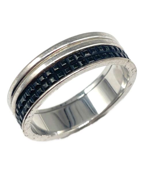 BOUCHERON（ブシュロン）BOUCHERON (ブシュロン) Quatre Black Ring Half Large/キャトル ブラック リング ハーフ ラージ サイズ:T60/実寸19.5号の古着・服飾アイテム
