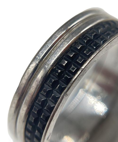 BOUCHERON（ブシュロン）BOUCHERON (ブシュロン) Quatre Black Ring Half Large/キャトル ブラック リング ハーフ ラージ サイズ:T60/実寸19.5号の古着・服飾アイテム