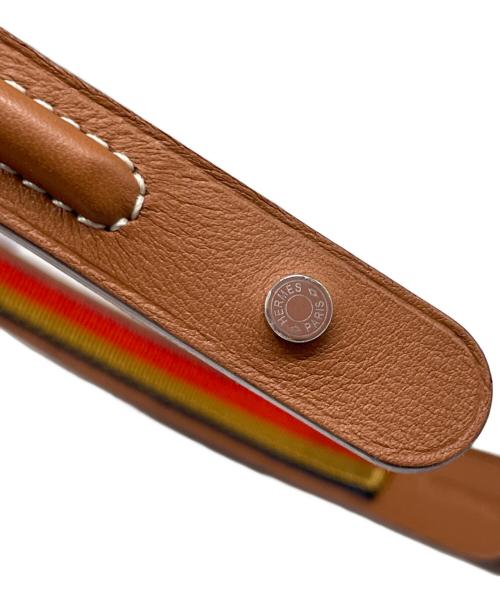 HERMES（エルメス）HERMES (エルメス) カチューシャ ブラウンの古着・服飾アイテム