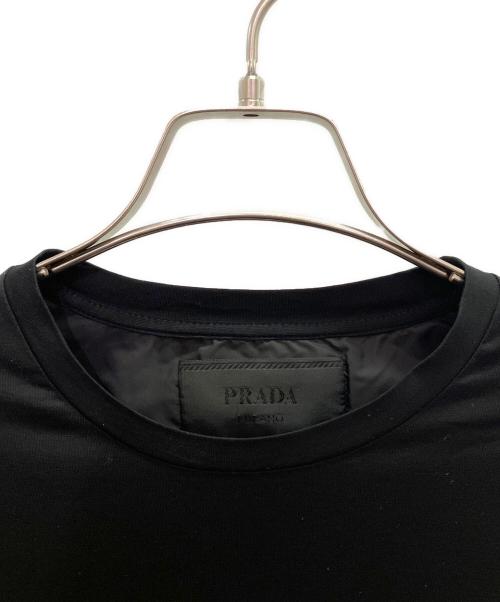 PRADA（プラダ）PRADA (プラダ) 半袖カットソー ブラック サイズ:Ｍの古着・服飾アイテム