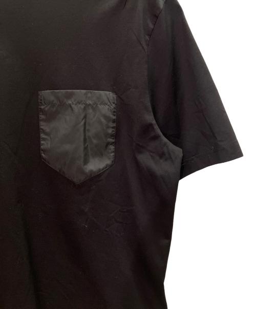 PRADA（プラダ）PRADA (プラダ) 半袖カットソー ブラック サイズ:Ｍの古着・服飾アイテム