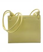 JIL SANDERジルサンダー）の古着「GIRO クロスボディバッグ」｜イエロー