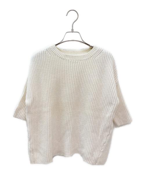 DEMYLEE（デミリー）DEMYLEE (デミリー) コットンニット ホワイト サイズ:XSの古着・服飾アイテム