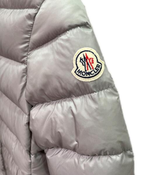 MONCLER（モンクレール）MONCLER (モンクレール) ロングダウンコート NEW NADRA ライトグレー サイズ:８の古着・服飾アイテム