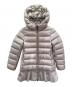MONCLER（モンクレール）の古着「ロングダウンコート NEW NADRA」｜ライトグレー