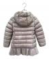 MONCLER (モンクレール) ロングダウンコート NEW NADRA ライトグレー サイズ:８：35000円