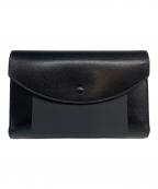 THE ROWザ ロウ）の古着「3つ折り カーフ 財布」｜ブラック