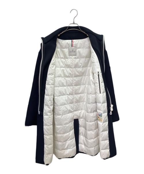 MONCLER（モンクレール）MONCLER (モンクレール) ウール ドッキングコート ネイビー サイズ:1の古着・服飾アイテム